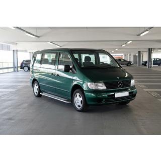 Sidetrin Maydos V2 (2 stk., aluminium ↗ rustfrit stål) Mercedes Vito W638 1996–2003 foto 1