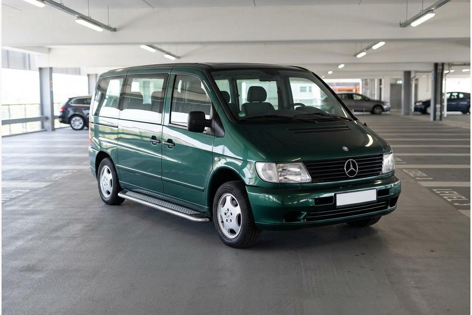 Mercedes Vito W638 1996–2003 Sidetrin Maydos V2 (2 stk., aluminium ↗ rustfrit stål) Image