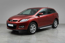 Mazda CX-7 2006–2012 Sidetrin Maya V2 (2 stk., aluminium) foto 1