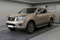 Nissan Navara/NP300 2016– Sidetrin Maya V1 (2 stk., aluminium) foto 1