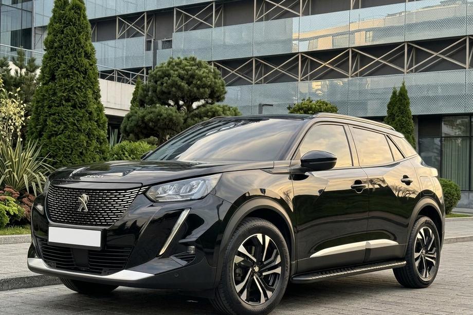 Peugeot 3008 2016–2023 Sidetrin Bosphore Black (2 stk., aluminium) Image