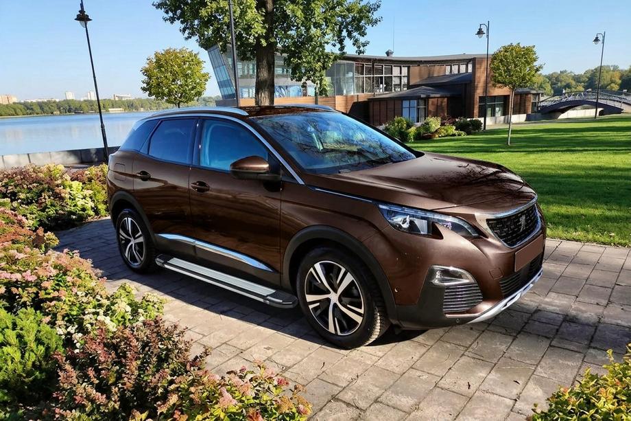 Peugeot 3008 2016–2023 Rainbow sidetrin (2 stk., aluminium) Image
