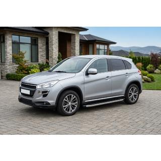 BlackLine sidetrin (2 stk., aluminium) foto 1