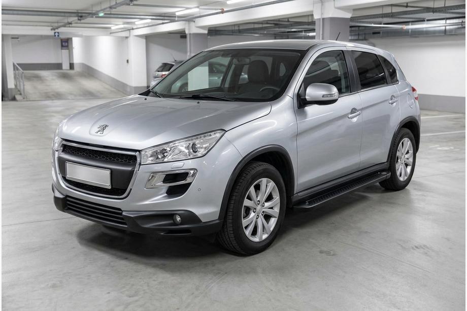Peugeot 4008 2012–2017 Sidetrin Allmond Black (2 stk., aluminium) Image