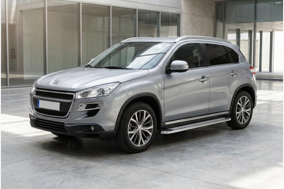 Peugeot 4008 2012–2017 Sidetrin Maydos V2 (2 stk., aluminium ↗ rustfrit stål) Image
