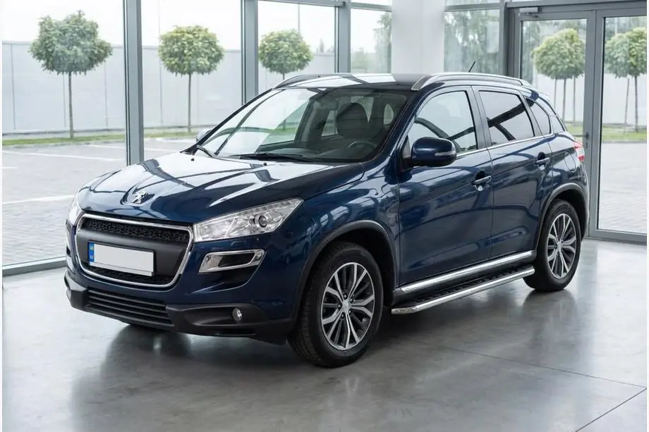 Peugeot 4008 2012–2017 Maydos V1 sidetrin (2 stk., aluminium + rustfrit stål) Image