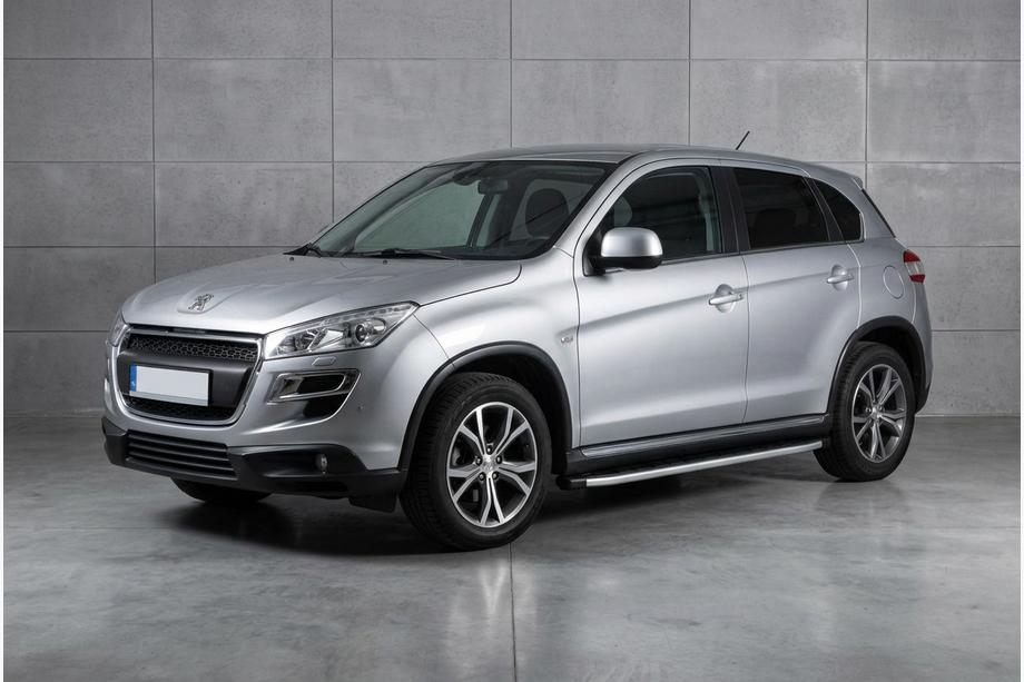 Peugeot 4008 2012–2017 Fullmond sidetrin (2 stk., aluminium) Image