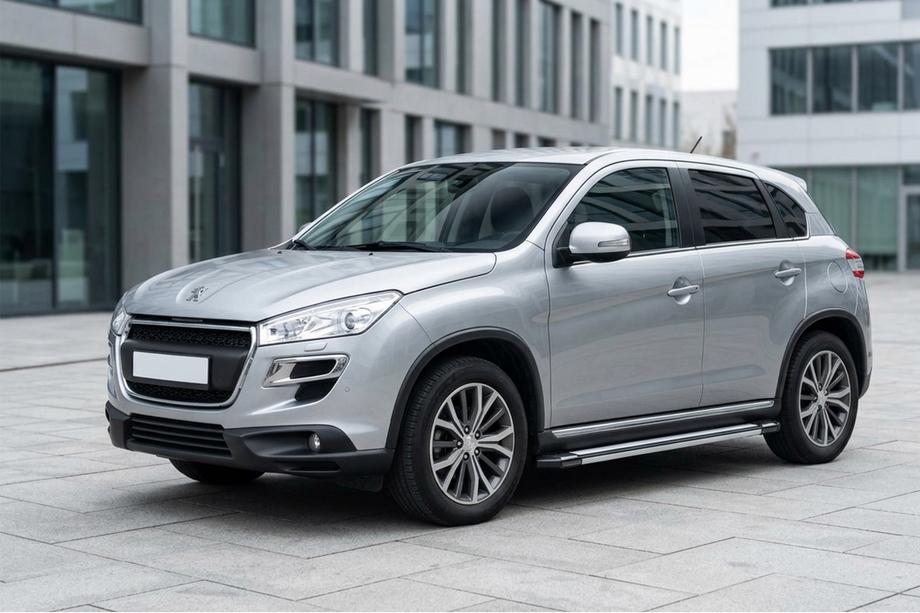 Peugeot 4008 2012–2017 Sidetrin Rainbow (2 stk., aluminium) Image
