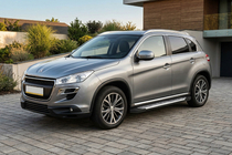 Peugeot 4008 2012–2017 Sidetrin Line (2 stk., aluminium) foto 1