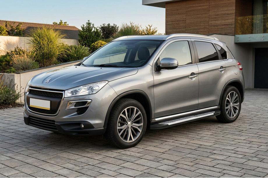 Peugeot 4008 2012–2017 Sidetrin Line (2 stk., aluminium) Image