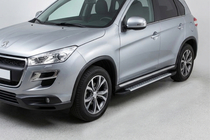 Peugeot 4008 2012–2017 Sidetrin X5-type (2 stk., aluminium) foto 1