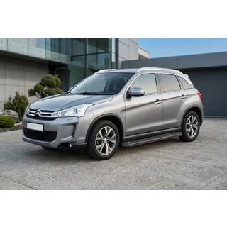 Sidetrin Allmond Black (2 stk., aluminium) foto 1