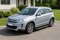 Citroen C-4 Aircross 2012–2017 RedLine V1 sidetrin (2 stk., aluminium) foto 1