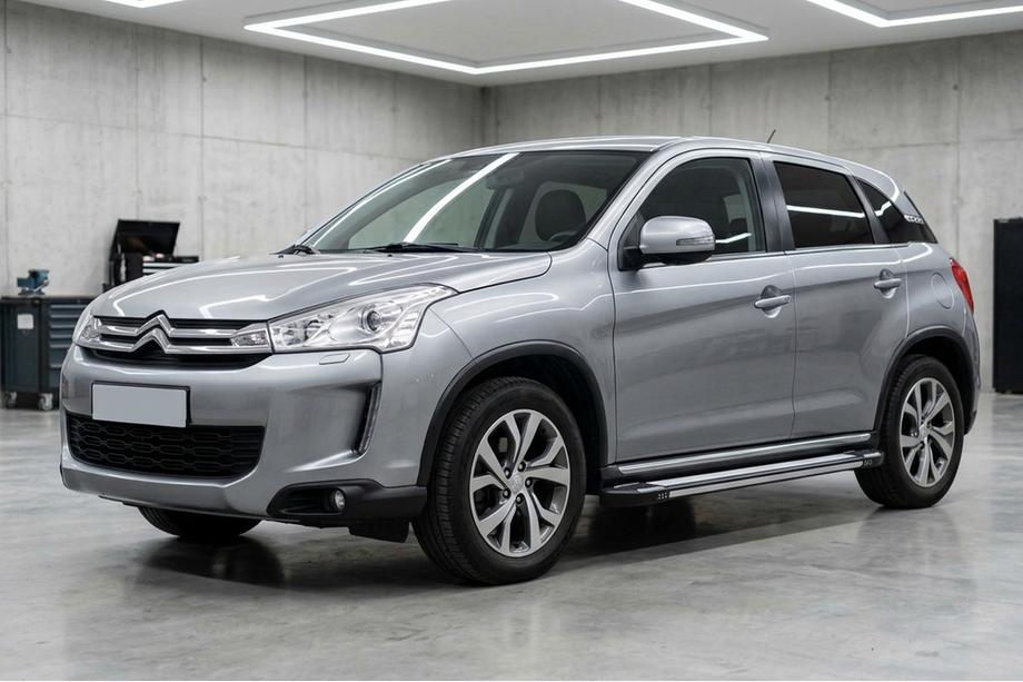 Citroen C-4 Aircross 2012–2017 Sidetrin Rainbow (2 stk., aluminium) Image