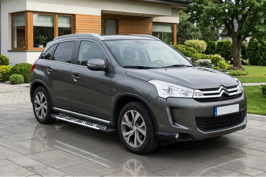 Citroen C-4 Aircross 2012–2017 Sunrise sidetrin (2 stk., aluminium) Image