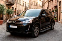 Citroen C-4 Aircross 2012–2017 Bosphorus Black sidetrin (2 stk., aluminium) foto 1