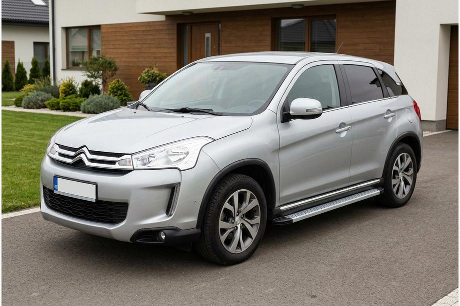 Citroen C-4 Aircross 2012–2017 Sidetrin Maya V2 (2 stk., aluminium) Foto 1