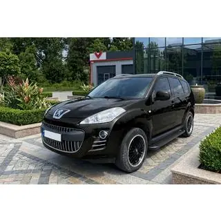 Sidetrin Allmond Black (2 stk., aluminium) foto 1