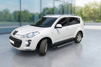 Peugeot 4007 2007–2013 Duru sidetrin (2 stk., aluminium) foto 1