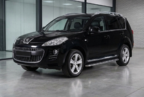 Peugeot 4007 2007–2013 Maydos V1 sidetrin (2 stk., aluminium + rustfrit stål) foto 1