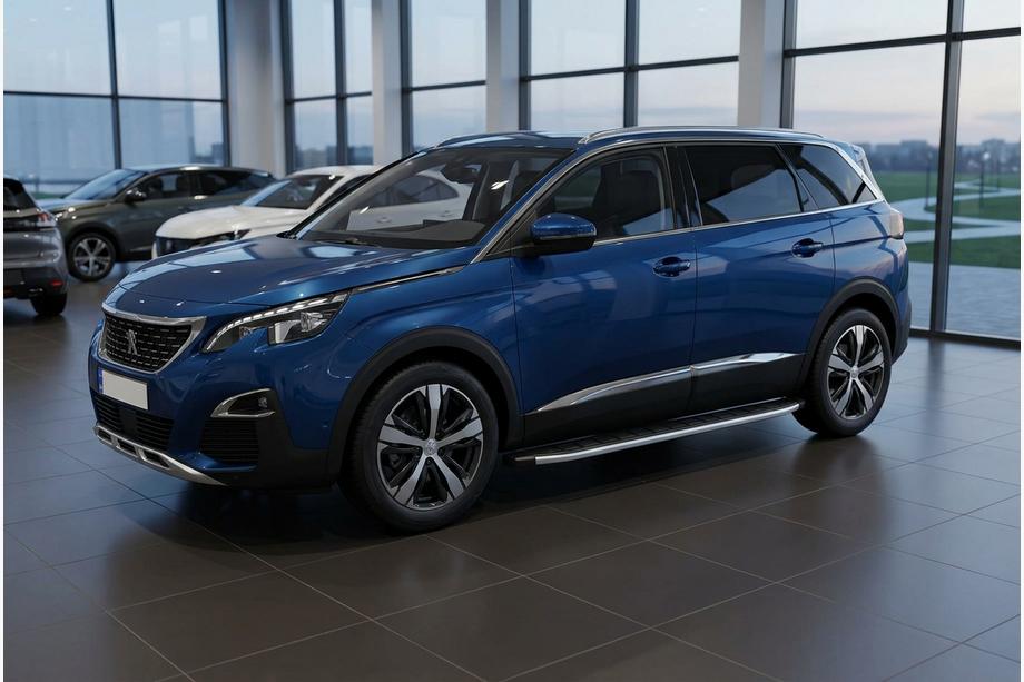 Peugeot 5008 2016–2023 Sidetrin Fullmond (2 stk., aluminium) Image