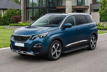 Peugeot 5008 2016–2023 Sidetrin Allmond Black (2 stk., aluminium) foto 1