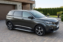 Peugeot 5008 2016–2023 Sidetrin Line (2 stk., aluminium) foto 1