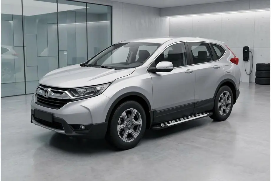 Honda CRV 2017–2022 Sunrise sidetrin (2 stk., aluminium) Image