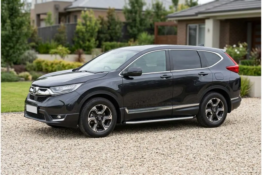 Honda CRV 2017–2022 Fullmond sidetrin (2 stk., aluminium) Image