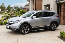 Honda CRV 2017–2022 RedLine V1 sidetrin (2 stk., aluminium) foto 1