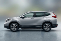 Honda CRV 2017–2022 Sidetrin RedLine Black (2 stk., aluminium) foto 1