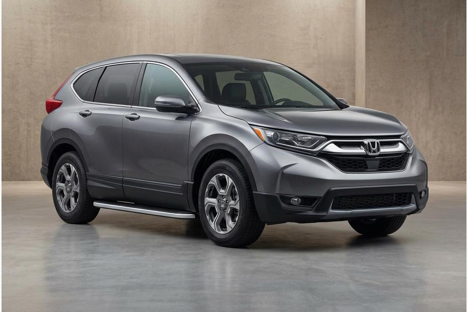 Honda CRV 2017–2022 Sidetrin Tayga Grey (2 stk., aluminium) Image