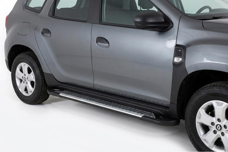 Renault Duster 2018–2024 Sidetrin Line (2 stk., aluminium) Image