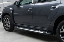 Renault Duster 2018–2024 Sunrise sidetrin (2 stk., aluminium) foto 1