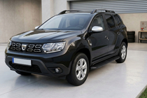 Renault Duster 2018–2024 Sidetrin Tayga Black (2 stk., aluminium) foto 1