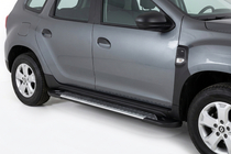 Dacia Duster 2018–2024 Sidetrin Line (2 stk., aluminium) foto 1