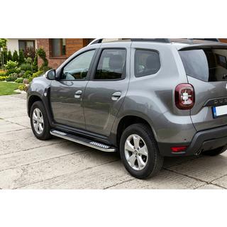Sidetrin Tayga Grey V2 (2 stk., aluminium) foto 1