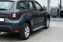 Dacia Duster 2018–2024 Rainbow sidetrin (2 stk., aluminium) foto 1