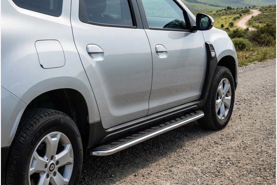 Dacia Duster 2018–2024 Sidestrin Maydos V1 (2 stk., aluminium) Image