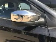 Volkswagen Polo 2010–2017 Spejlkåber til Sedan (2 stk., rustfrit stål) foto 1