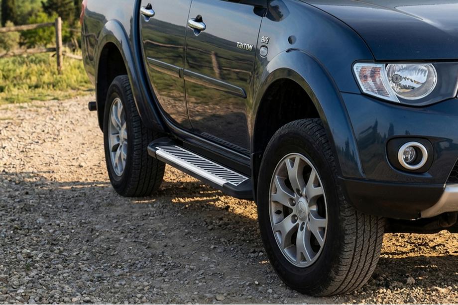 Fiat Fullback 2016– Sidetrin Line (2 stk., aluminium) Image