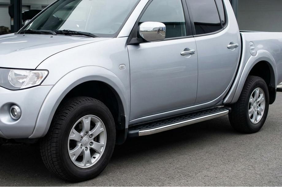 Fiat Fullback 2016– BlackLine sidetrin (2 stk., aluminium) Image