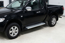 Fiat Fullback 2016– Sidetrin Maya V2 (2 stk., aluminium) foto 1