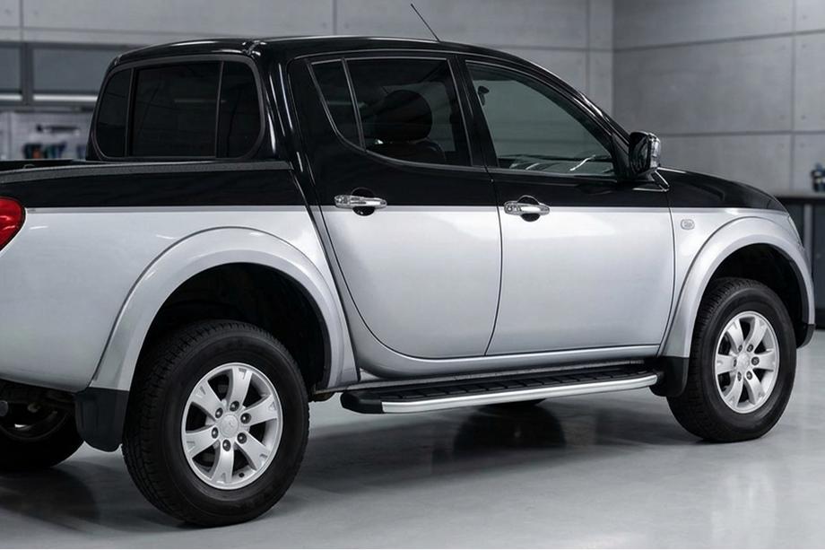 Fiat Fullback 2016– Sidetrin Fullmond (2 stk., aluminium) Image
