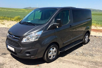 Ford Custom 2013–2022 Sidetrin Bosphorus Grey (2 stk., aluminium) foto 2