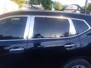 Nissan X-trail T32/Rogue 2014–2021 Kromlister til dørstolper (rustfrit stål) foto 3