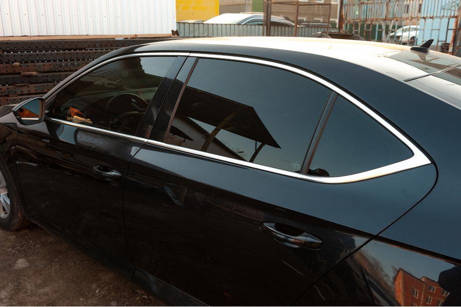 Skoda Superb 2015–2024 Komplet vindueskantsæt (rustfrit stål) Image