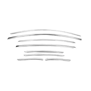 Øvre vindueslister (8 stk., rustfrit stål) foto 2