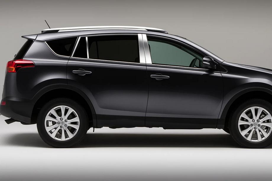 Toyota Rav 4 2013–2018 Dørstolpelister (8 stk., rustfrit stål) Image