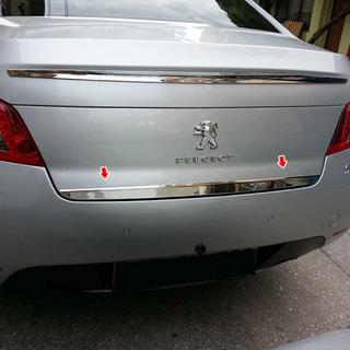 Bagklapskantliste (rustfrit stål) Peugeot 508 2010–2018 foto 2